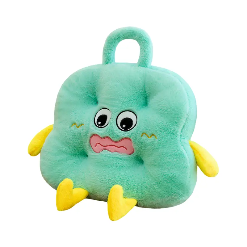 15 Wholesale Fun Green Character Plush Cushion, Soft Ergonomic Chair Pad for Car, Home & Wholesale - 图片 1