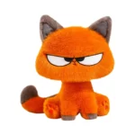 Cute Grumpy Orange Cat Plush Toy, Soft Stuffed Angry Cat, Kawaii Kitten Plush Doll for Kids Gifts & Collectibles
