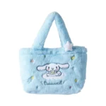 Wholesale Cute Kuromi Plush Tote Bag, Soft Sanrio Style Handbag for Girls Gifts & Bulk Orders