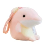 Cute Pink Shark Plush Keychain 🩷 Soft Stuffed Bag Charm | Bulk Wholesale for Girls & Gifts