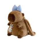 Wholesale Fun Capybara Plush Crossbody Bag, Fluffy Cartoon Capybara Plush Purse for Gifts & Retail