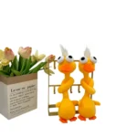 Cute Long-Legged Yellow Duck Plush Toy Set 🦆 2PCS Funny Stuffed Duck Dolls | Bulk Wholesale for Gift & Toy Shops