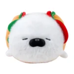 Wholesale Cute French Fries Seal Plush Toy, Soft Stuffed Sea Animal with Fries Hat, Kawaii Food Plush for Kids Gifts & Bulk Orders