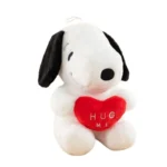 🐶 Adorable Snoopy Plush Toy with Red Heart - Bulk Wholesale for Gifts & Retail