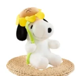 Cute Snoopy Plush Toy 🐶 Soft Peanuts Stuffed Dog with Sunflower & Hat | Bulk Wholesale for Gift & Toy Shops
