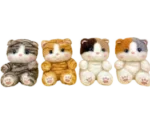 Cute 4PCS Kitten Plush Toy Set 🐱 Soft Stuffed Cat Dolls | Bulk Wholesale for Gift & Toy Shops - 图片 2