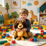 Adorable Lion Plush Backpack 🦁 Soft Stuffed Animal Kids Bag | Bulk Wholesale for Gift & Toy Shops - 图片 3