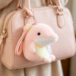Cute Mini Shark Plush Keychain 🦈 Soft Stuffed Animal Bag Charm | Bulk Wholesale for Kids & Gift Shops - 图片 10