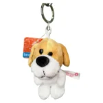 Cute Beagle Puppy Plush Keychain 🐶 Soft Stuffed Dog Bag Charm | Bulk Wholesale for Gift & Accessory Shops